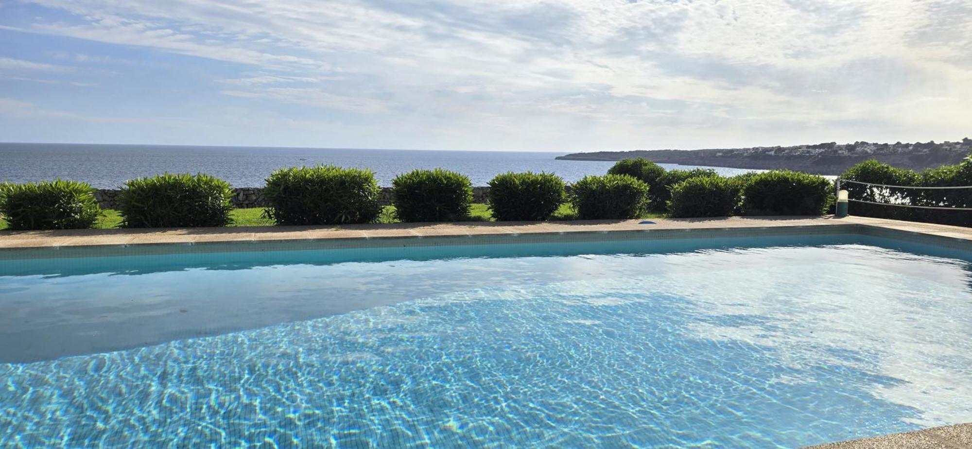 Villa Helios Villa En Cala Pi Con Vistas Despejadas Bagian luar foto