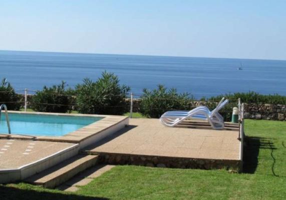 Villa Helios Villa En Cala Pi Con Vistas Despejadas Bagian luar foto